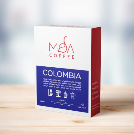 قهوه آسیاب ۲۰۰ گرمی کلمبیا تک خاستگاه